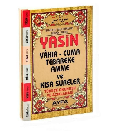 043  - ÇANTA BOY 41 YASİN-İ ŞERİF ( ARAPÇA - TÜRKÇE OKUNUŞ - TÜRKÇE MEAL )