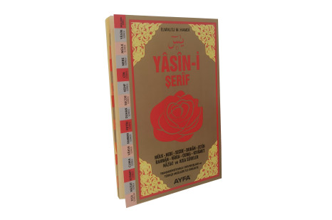 155 - ORTA BOY 192 SAYFA TÜRKÇELİ YASİN-İ ŞERİF