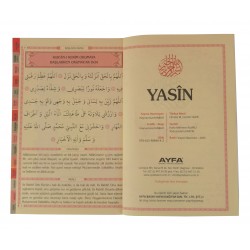 155 - ORTA BOY 192 SAYFA DUALI YASİN-İ ŞERİF ( ARAPÇA - TÜRKÇE OKUNUŞ - TÜRKÇE MEAL ) 155 - ORTA BOY 192 SAYFA DUALI YASİN-İ ŞERİF ( ARAPÇA - TÜRKÇE OKUNUŞ - TÜRKÇE MEAL )