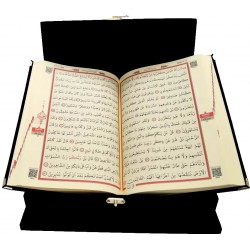 289 SİYAH - ÇEYİZLİK VEYA HEDİYELİK AHŞAP KADİFE SANDIKLI KURAN-I KERİM 289 SİYAH - ÇEYİZLİK VEYA HEDİYELİK AHŞAP KADİFE SANDIKLI KURAN-I KERİM
