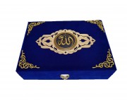 384Lacivert - AYAKLI SANDIKLI ORTA BOY AHŞAP KUTULU KURAN-I KERİM-OVAL LAFIZLI 384Lacivert - AYAKLI SANDIKLI ORTA BOY AHŞAP KUTULU KURAN-I KERİM-OVAL LAFIZLI