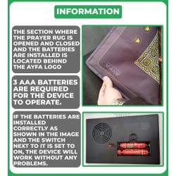 508KB - BENİM SECCADEM - ÇOCUKLAR İÇİN SESLİ KONUŞAN NAMAZ KILDIRAN SECCADE ( 7 DİL SEÇENEĞİYLE ) 508KB - BENİM SECCADEM - ÇOCUKLAR İÇİN SESLİ KONUŞAN NAMAZ KILDIRAN SECCADE ( 7 DİL SEÇENEĞİYLE )