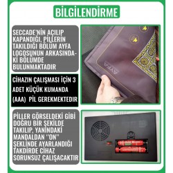 508KB - BENİM SECCADEM - ÇOCUKLAR İÇİN SESLİ KONUŞAN NAMAZ KILDIRAN SECCADE ( 7 DİL SEÇENEĞİYLE ) 508KB - BENİM SECCADEM - ÇOCUKLAR İÇİN SESLİ KONUŞAN NAMAZ KILDIRAN SECCADE ( 7 DİL SEÇENEĞİYLE )