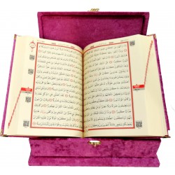 279 PEMBE - MÜHÜRLÜ ORTA BOY SÜNGERLİ HEDİYELİK SANDIKLI KURAN-I KERİM 279 PEMBE - MÜHÜRLÜ ORTA BOY SÜNGERLİ HEDİYELİK SANDIKLI KURAN-I KERİM