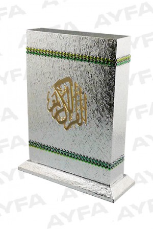 190KP GÜMÜŞ - MAKETLİ KURANI KERİM ÇANTA BOY 190KP GÜMÜŞ - MAKETLİ KURANI KERİM ÇANTA BOY