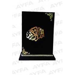 295 SİYAH - MÜHÜRLÜ KADİFE KUTULU KURANI KERİM - ORTA BOY 295 SİYAH - MÜHÜRLÜ KADİFE KUTULU KURANI KERİM - ORTA BOY