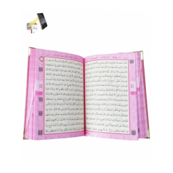 295 PEMBE - MÜHÜRLÜ KADİFE KUTULU KURANI KERİM - ORTA BOY 295 PEMBE - MÜHÜRLÜ KADİFE KUTULU KURANI KERİM - ORTA BOY