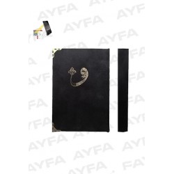 295 SİYAH - MÜHÜRLÜ KADİFE KUTULU KURANI KERİM - ORTA BOY 295 SİYAH - MÜHÜRLÜ KADİFE KUTULU KURANI KERİM - ORTA BOY