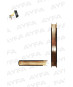 KT058GOLD - GOLD KAPLAMA KUTULU MÜHÜRLÜ ORTA BOY KURAN-I KERİM