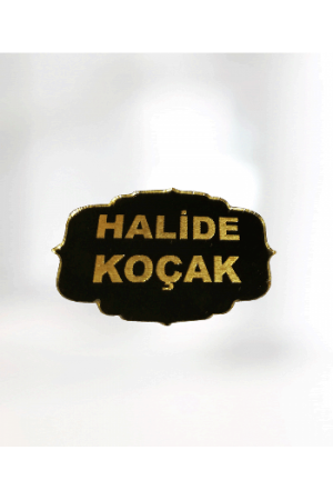 Pileksi İsimlik Altın - Gümüş  (3.5 cm x 5.5 cm) - Pi01 Pileksi İsimlik Altın - Gümüş  (3.5 cm x 5.5 cm) - Pi01