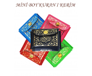 062 - MİNİ BOY KURANI KERİM - ASKILI KILIFLI 
