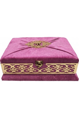 PL279 PEMBE  - ÖZEL PLEKSİLİ MÜHÜRLÜ ORTA BOY SÜNGERLİ HEDİYELİK SANDIKLI KURAN-I KERİM PL279 PEMBE  - ÖZEL PLEKSİLİ MÜHÜRLÜ ORTA BOY SÜNGERLİ HEDİYELİK SANDIKLI KURAN-I KERİM