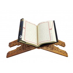 Orta Boy Selçuklu Oymalı Ahşap Rahle - TS003 Orta Boy Selçuklu Oymalı Ahşap Rahle - TS003